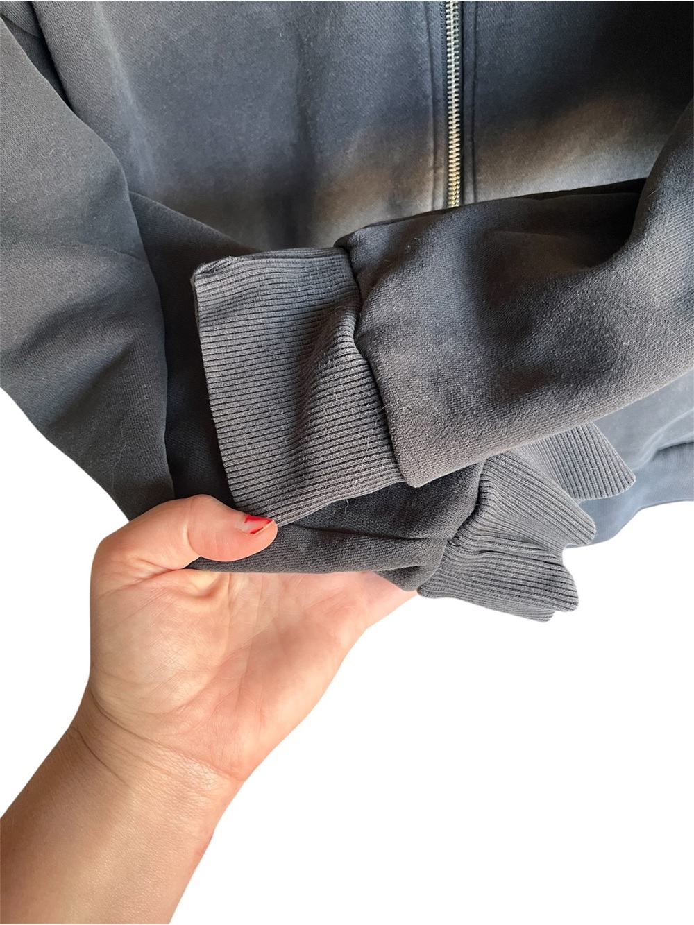 Vuori Black Restore Hoodie Full-Zip Sweatshirt XL - Picture 3 of 12